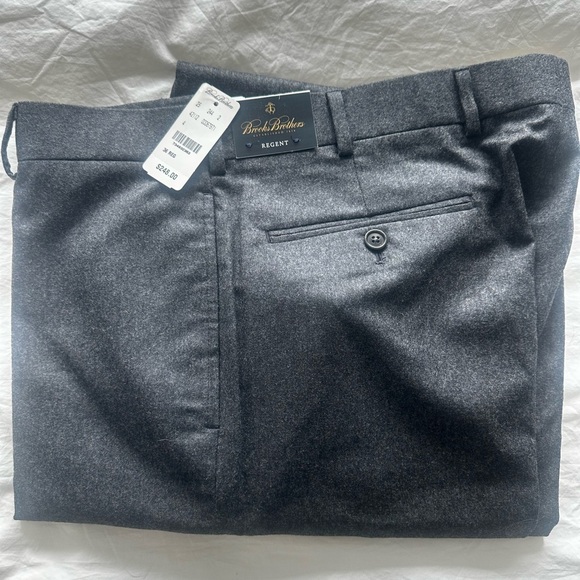 Brooks Brothers Charcoal Men's Pants NWT